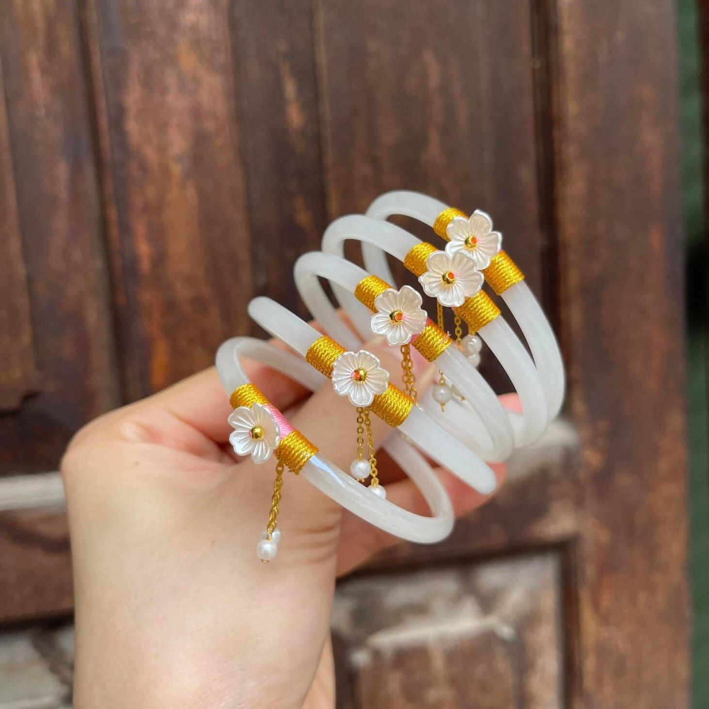 Vòng Mã Não Kết Hoa