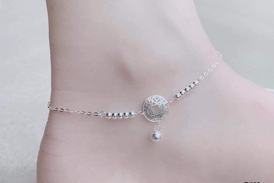 Lắc Kim Tiền Bạc Si Vàng