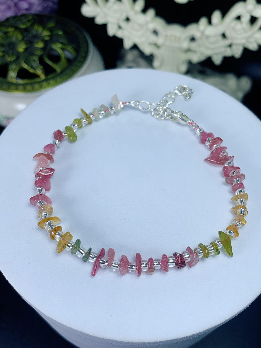 Lắc Tay Tourmaline Vụn