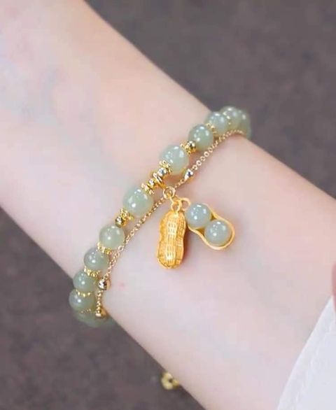 Vòng Hạt Đậu Phộng May Mắn